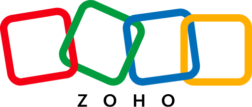 Zoho logo, a cloud business software platform integrated within Finline's tech stack